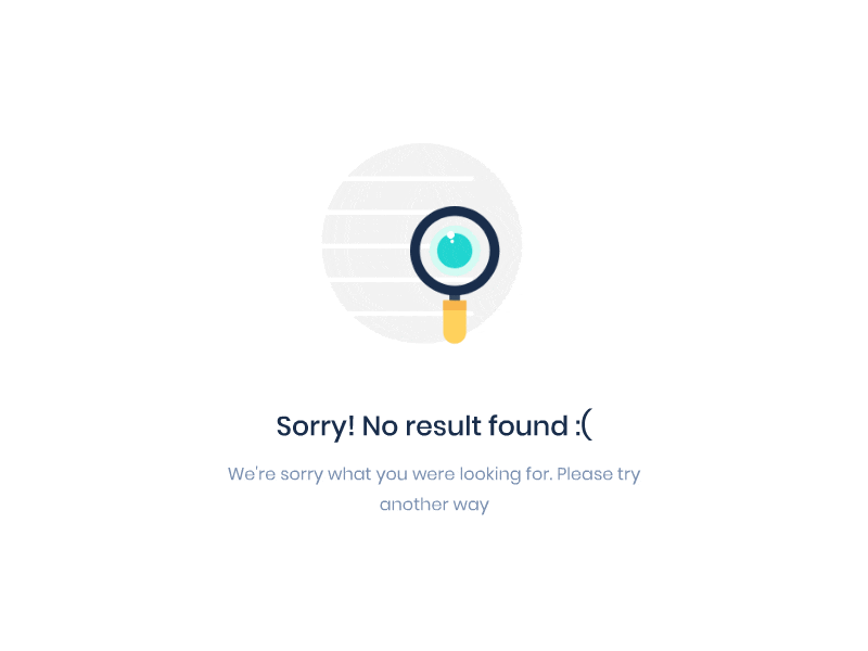 No Result